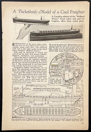 Midland prince 1934 plans a - plans, “a