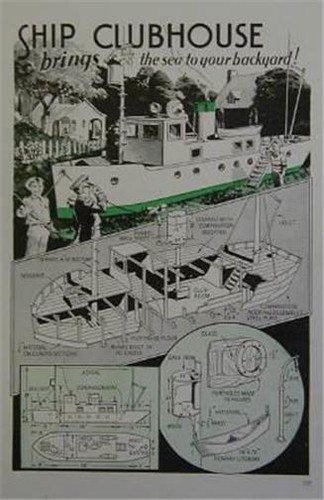 Ship freighter playhouse 1934 - ship,